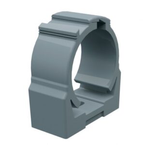 ABRAÇADEIRA PVC P/ELETRODUTO 1 CINZA