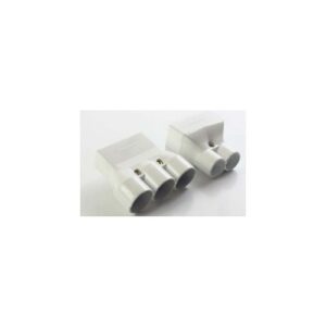 ADAPTADOR P/CANALETA ALUMINIO 25 3X1 BRANCO