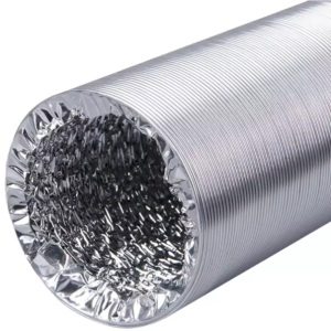TUBO FLEXIVEL DE ALUMINIO WDS 4 POLEGADAS 101.6MM X 1MT